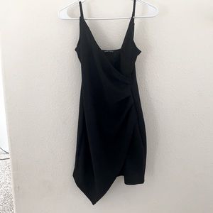 Black cocktail dress